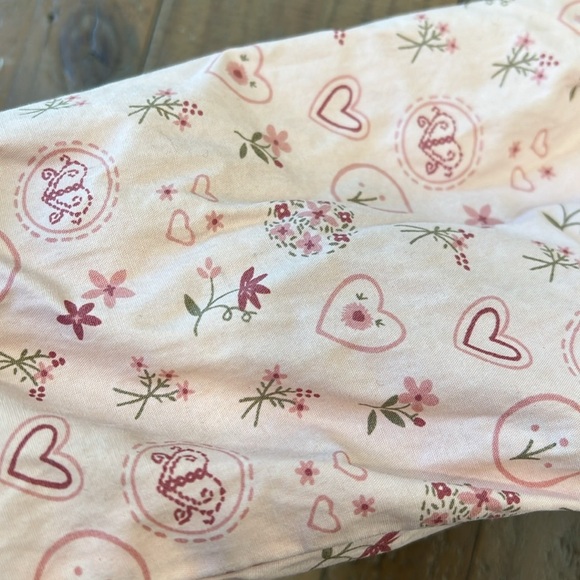 Janie and jack 2006 jacket floral heart hooded windbreaker - Picture 8 of 9